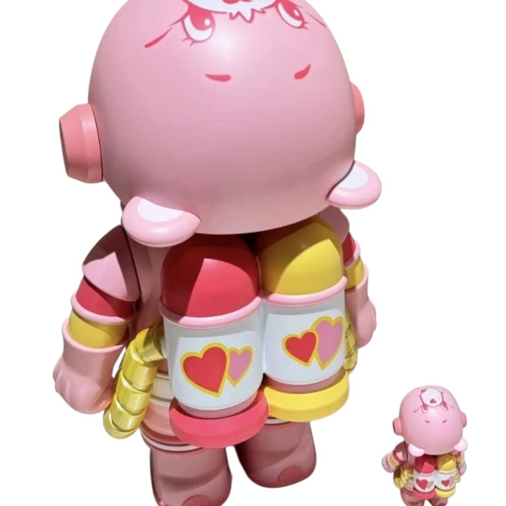 POP MART MEGA Space Molly 400%+100% Combo Love-a-Lot Care Bear 💯AUTHENTIC - Picture 5 of 11